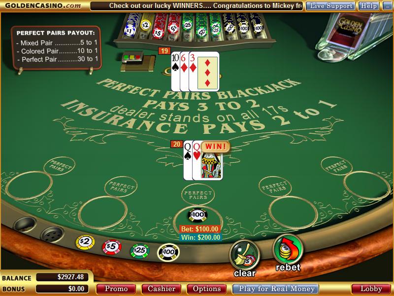 Blackjack Table - 4-Deck to 8-Deck Blackjack Strategy