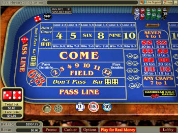 Craps Table