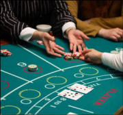 Baccarat Table